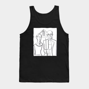 American Gothic - Grant Wood Tank Top